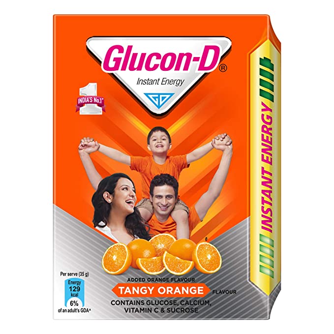 Glucon-D Tangy Orange 200g